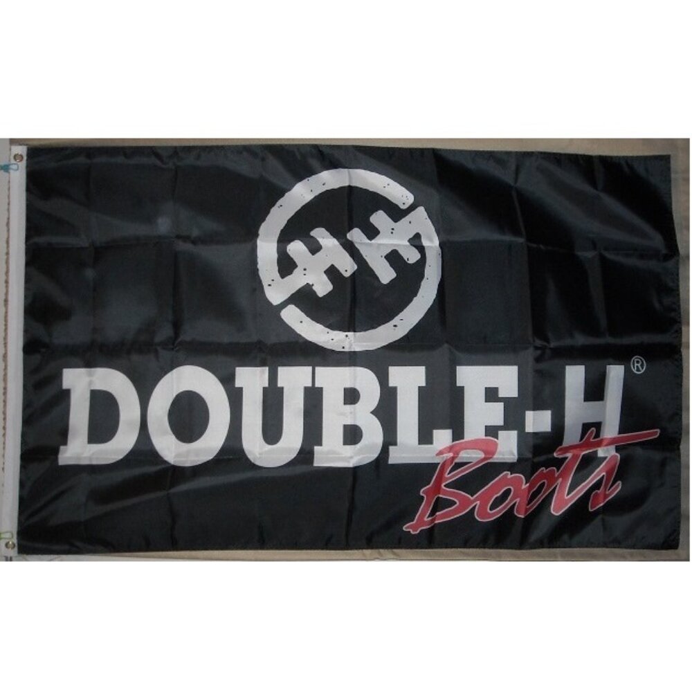 Double-H Boots National Finals Rodeo NFR Bull Rider Rodeo Cowboy 3'x5' flag